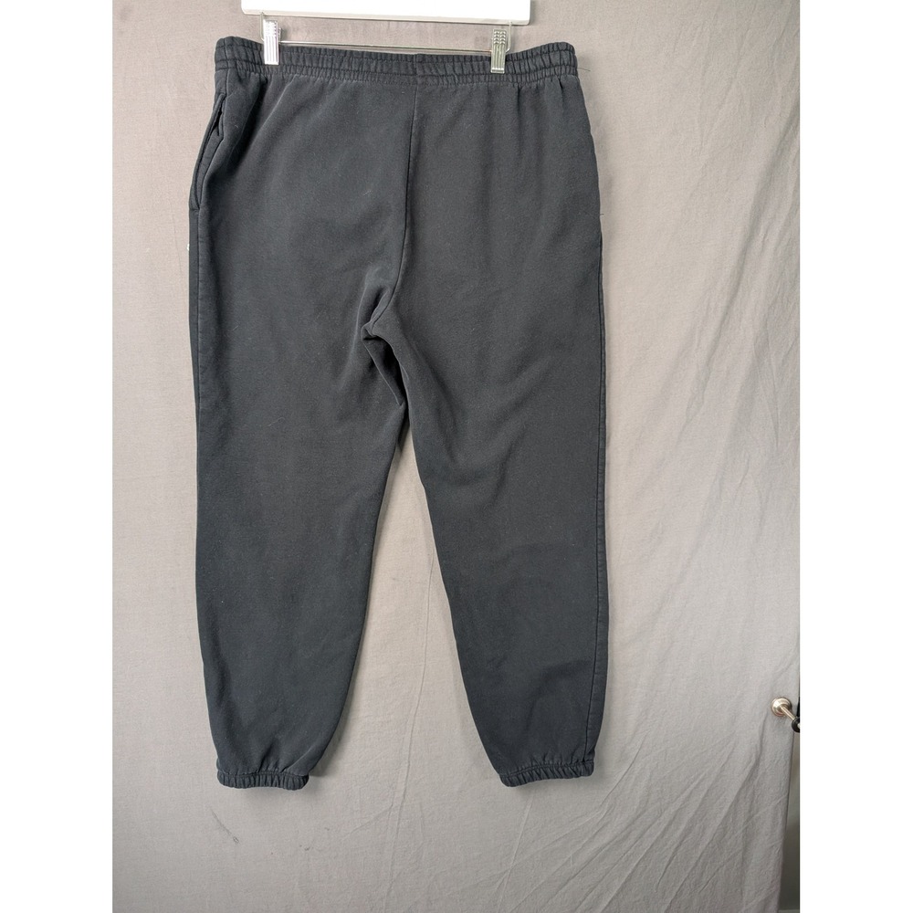 Champion‎ Mens Black Fleece Tapered Joggers Size Large